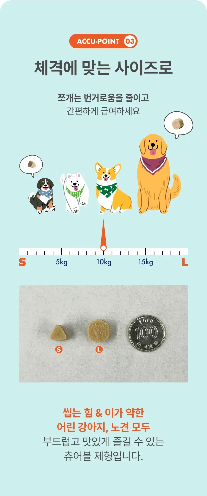 아큐펫 조인트 속편한 연어 S 상세 안내 4